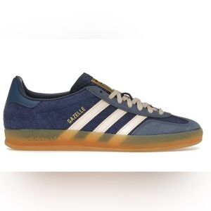Adidas Gazelle Navy and Cream Sneakers